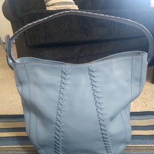 Blue Leather OrYany Bag